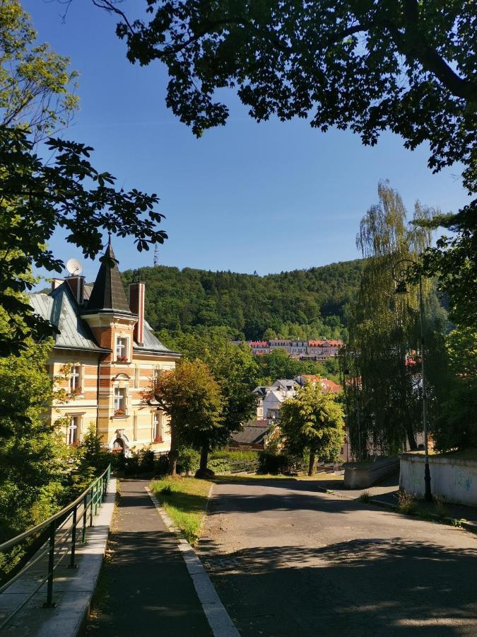 Apartmán Ubytovani Ester - Utulny Byt V Lazenskem Centru Karlovych Varu Se Zahradkou Karlovy Vary Exteriér fotografie